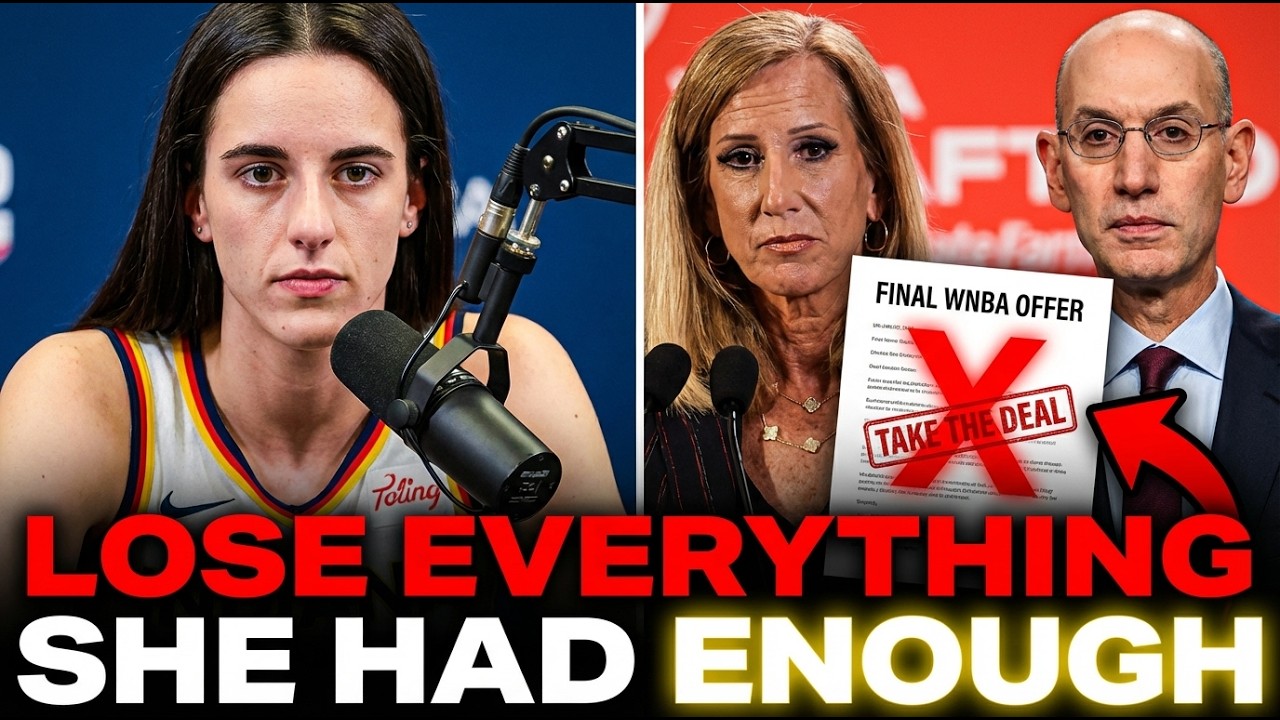 “TAKE THE DEAL OR LOSE EVERYTHING” — Caitlin Clark Speaks Out After WNBA Crisis