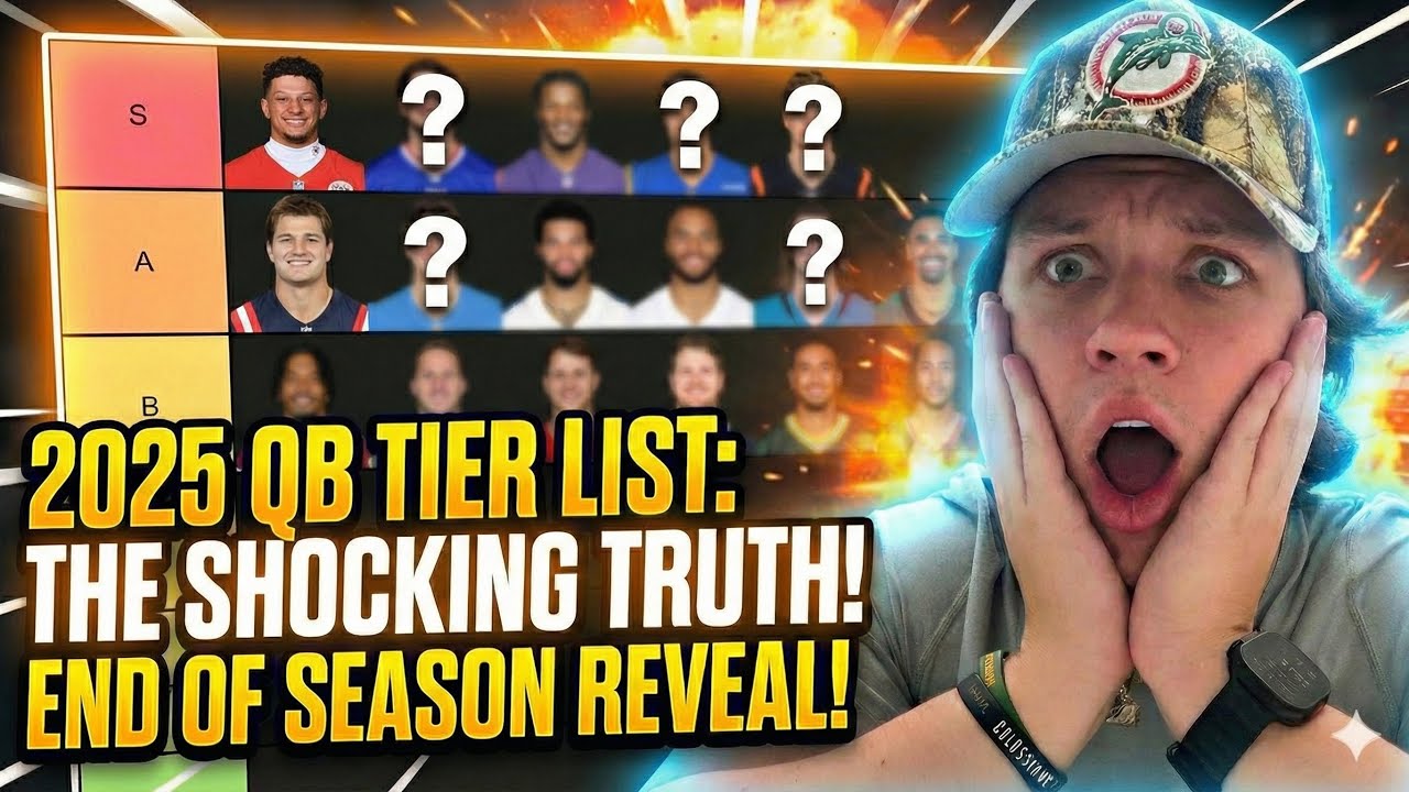 I Ranked EVERY Starting QB in the NFL 