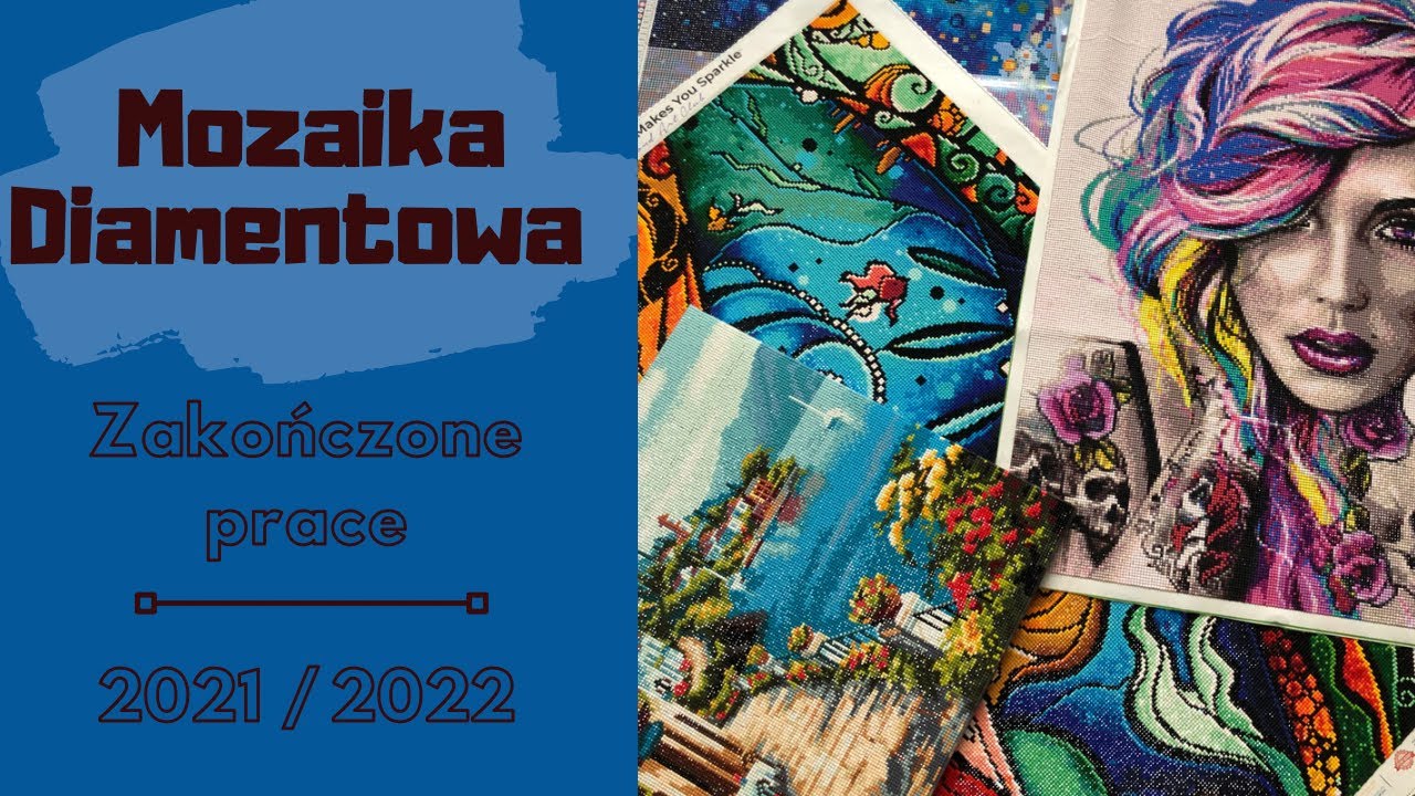 Moje wszystkie skończone mozaiki diamentowe | Haft diamentowy