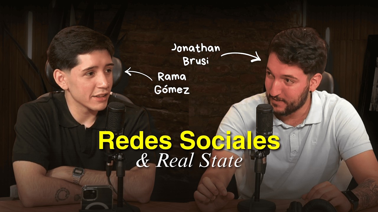INMOBILIARIO REVELA COMO CAPTAR Y VENDER CON REDES SOCIALES | Jonathan Brusi & Rama Gómez