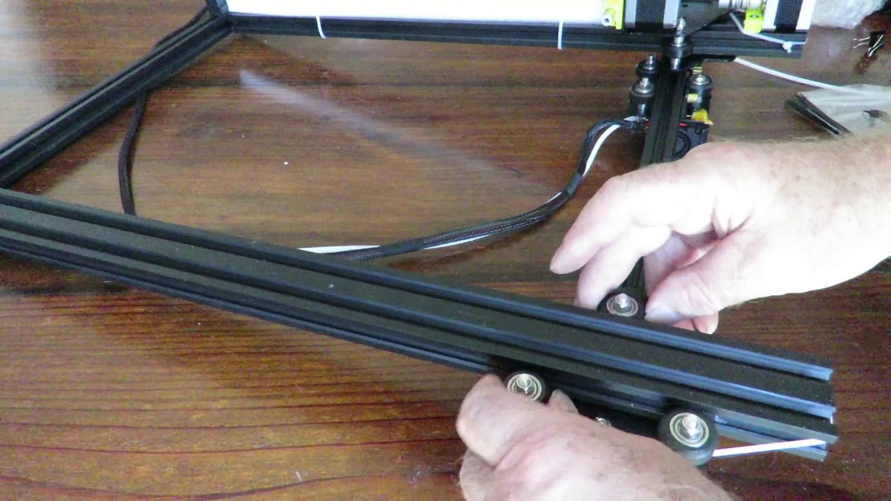 📌 Part 2 of 4 Creality CR-10 3D Printer Full Build Instructions and Assembly - Eccentric Bolts