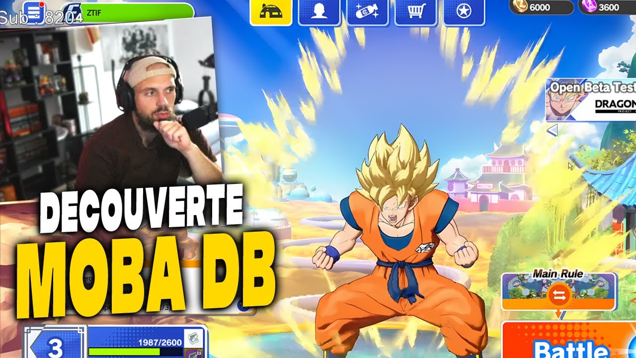D&eacute;couverte du NOUVEAU JEU Mobile / PC MOBA Dragon Ball Project Multi