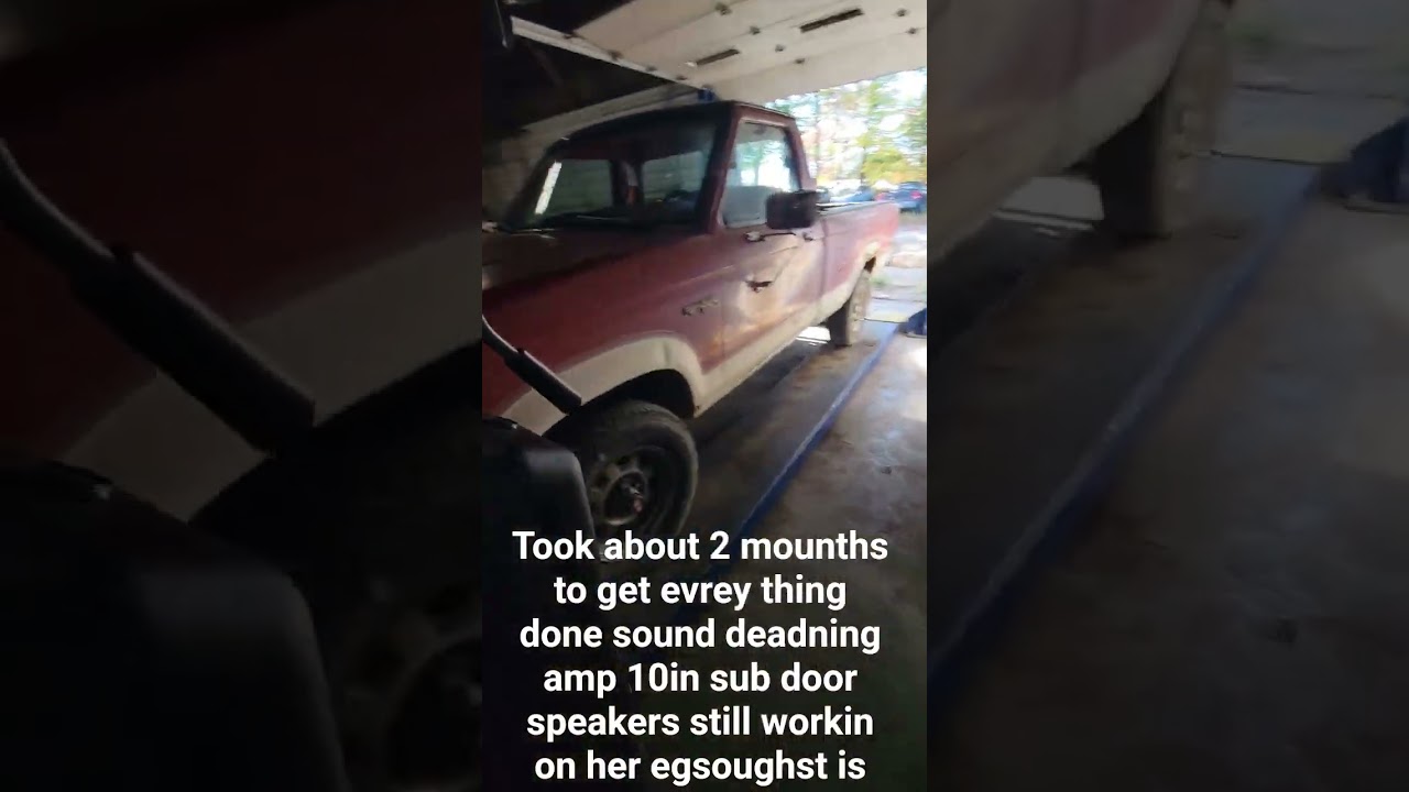 1989 ford ranger got her all set up