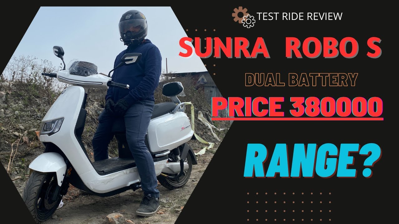 sUNRA rOBO s eLECTRIC sCOOTER tEST rIDE I Hp Vlogs