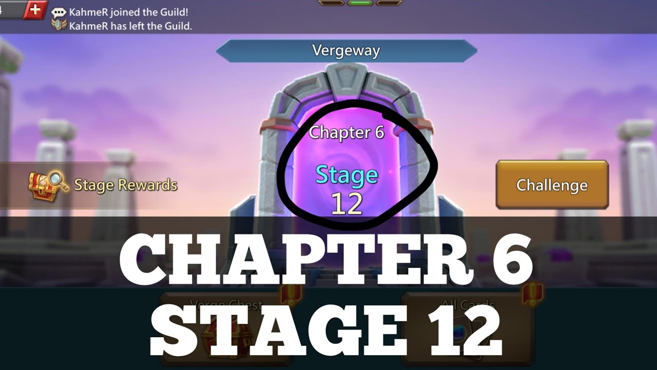 How To Win Chapter 6 Stage 12 In Lords Mobile || Chapter 6 Stage 12