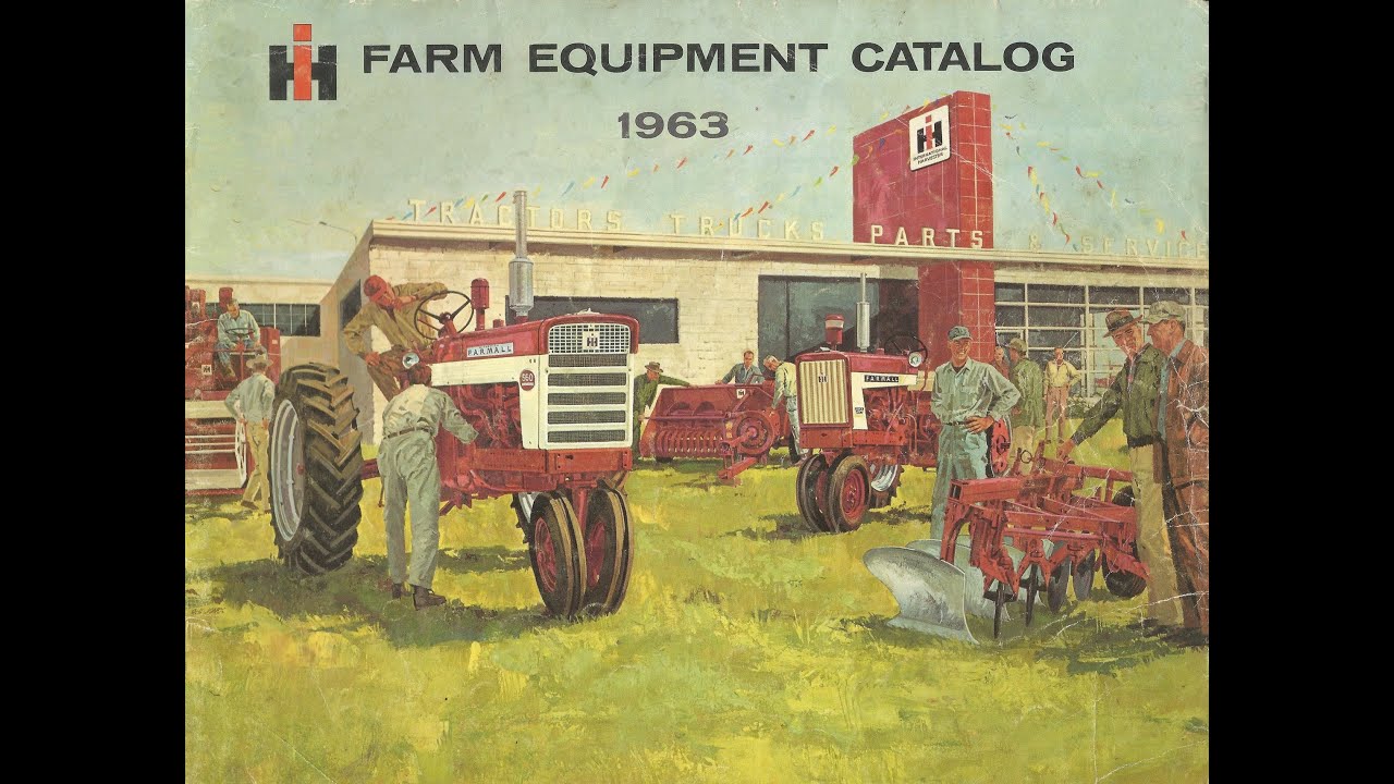 1963 INTERNATIONAL HARVESTER Farm Equipment Catalog #farmall51 #buyersguide #tractor #farmequipment