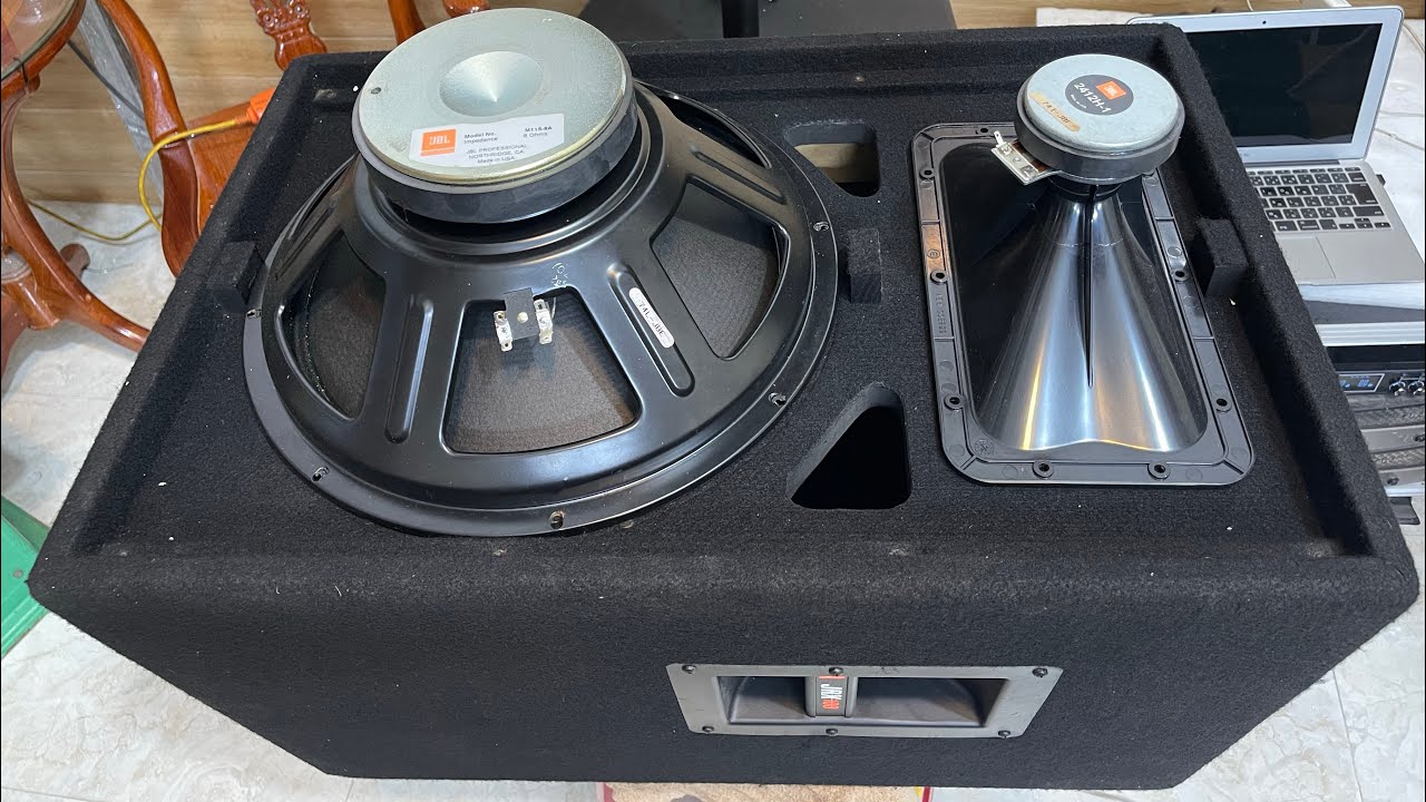 Loa full đơn 4 tấc JBL jrx100 hàng bãi Made in USA đẹp thiếu thùng xốp giá rẻ giật mình