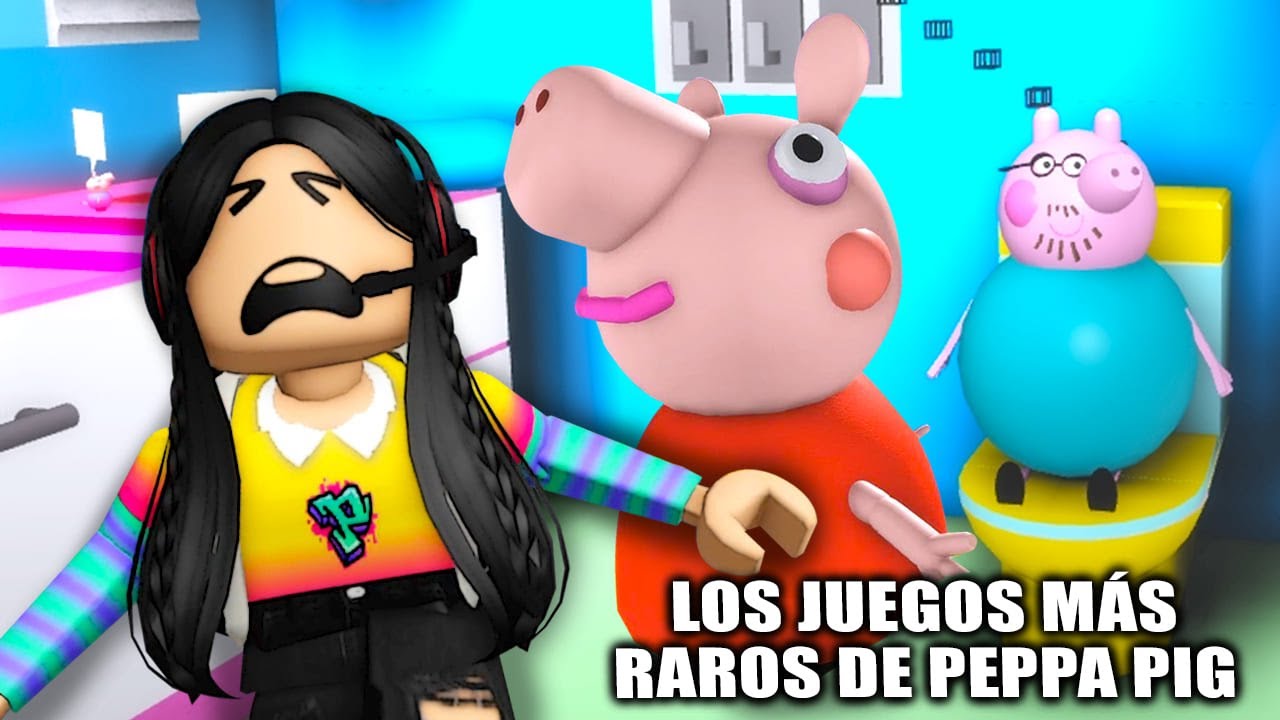 LOS JUEGOS MÁS LOCOS DE PEPPA PIG EN ROBLOX | PEPPA PIG.EXE