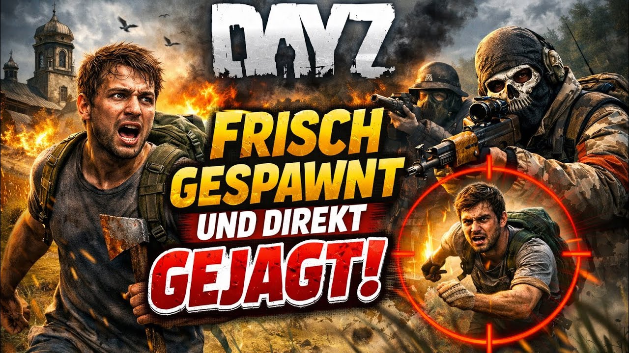 Frisch gespawnt und direkt gejagt🤐/LIVE🔴