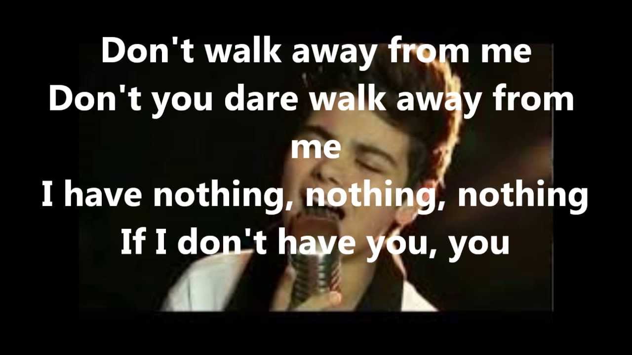 Abraham Mateo- I have nothing (letra)