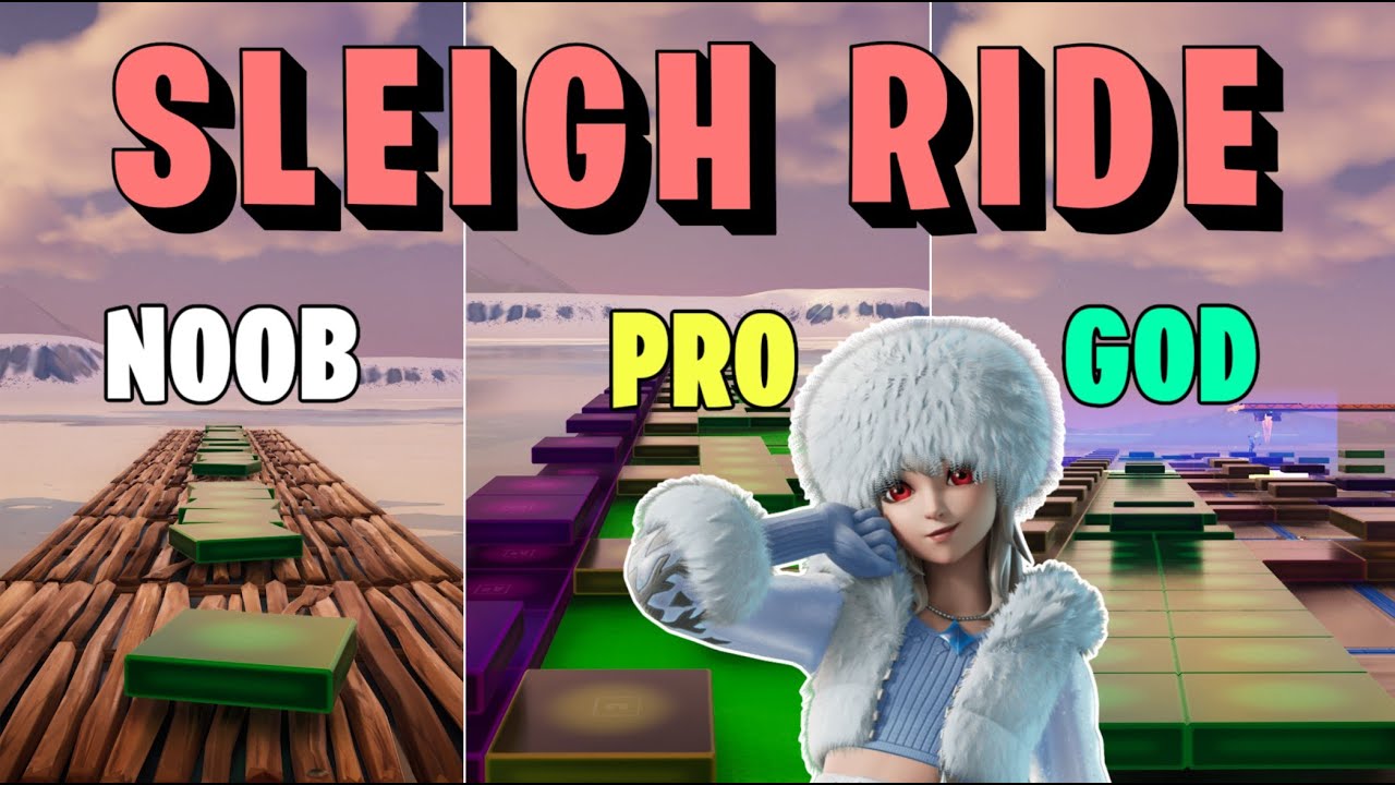 The Ronettes - Sleigh Ride - Noob vs Pro vs God (Fortnite Music Blocks)