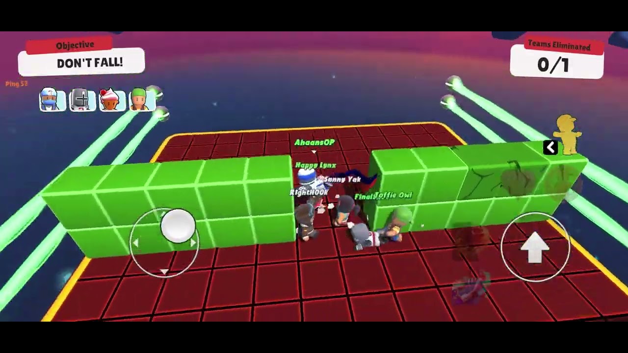 Playing event in Stumble Guys like and subscribe