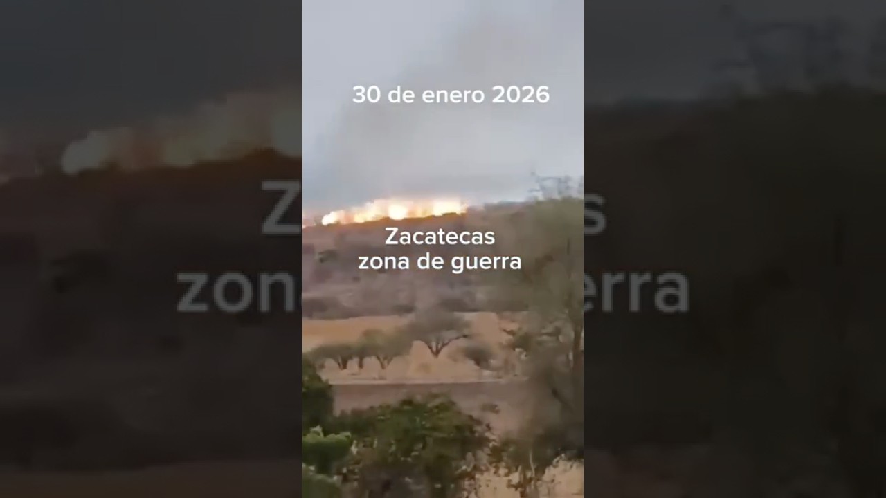 Атака CJNG с использованием самодельного взрывного устройства в Сакатекасе #картель #новости #мек...