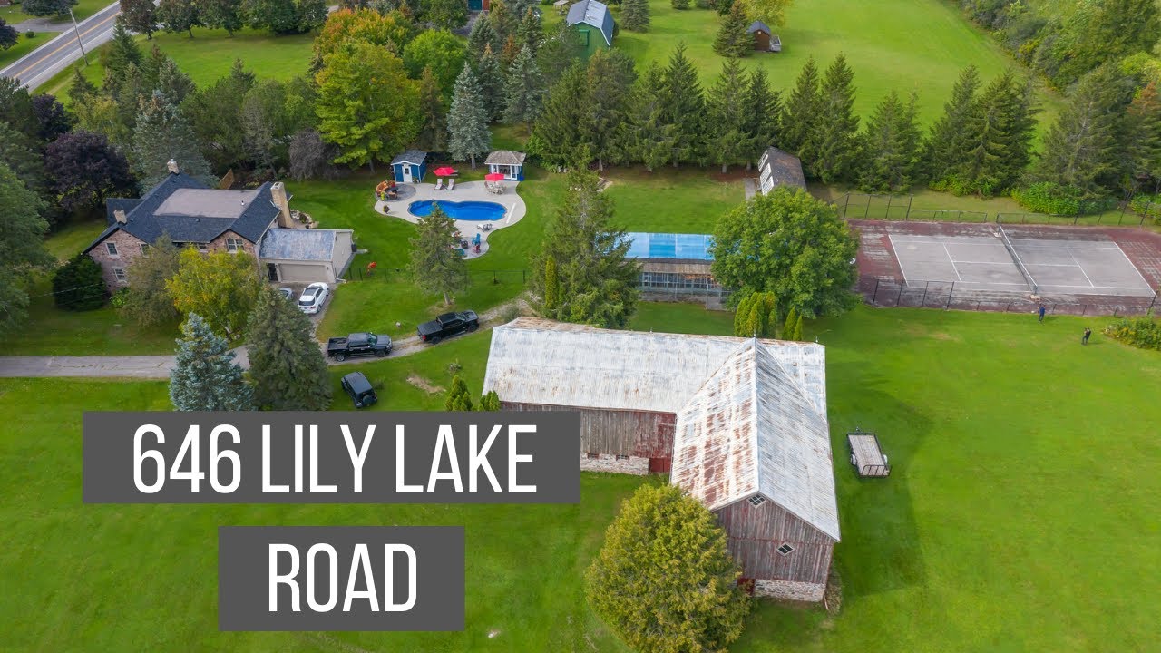 646 Lilly Lake Road - Selwyn Ontario Acreage Listing.