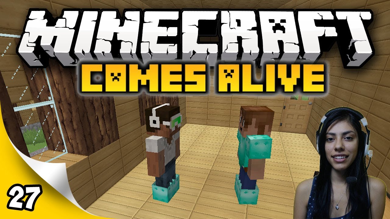 Minecraft оживает &mdash; Эпизод 27 &mdash; Разговор птиц и пчел!
