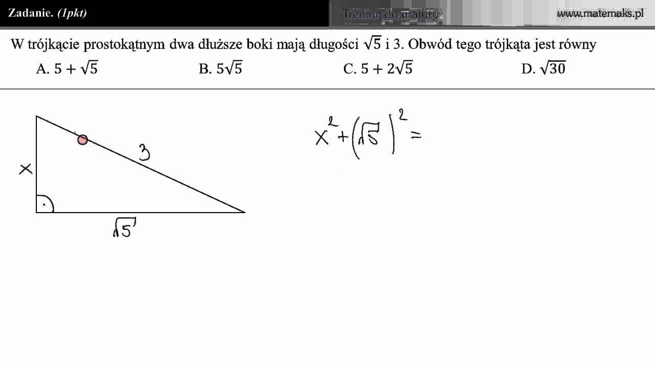 Zadanie 13 - trening do matury z matematyki