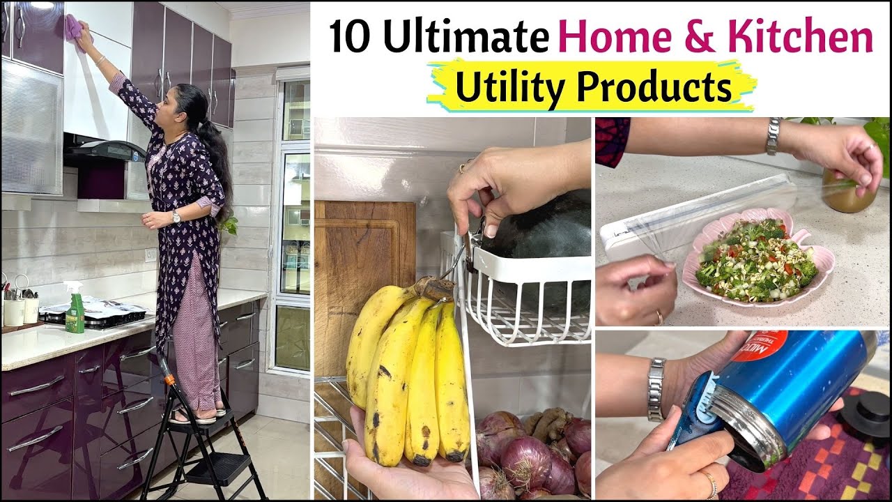 10 BRILLIANT Home & Kitchen Utility Products | Smart Tools For Easy Homemaking | Amazon Must Haves