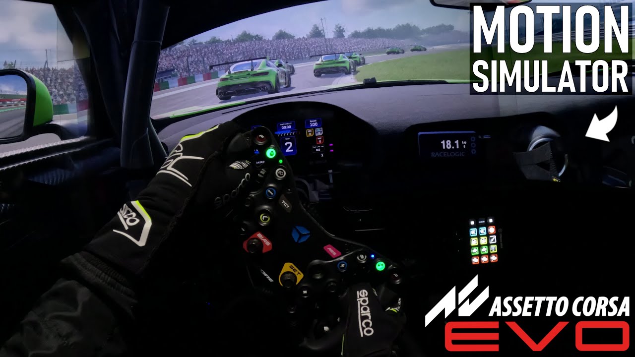 AC EVO Triple Screen Setup Drivers Eye View + Mercedes GT2 at Suzuka
