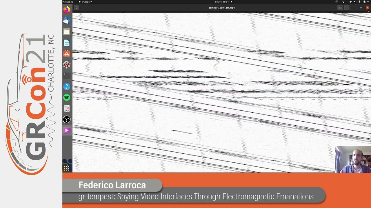 GRCon21 - gr-tempest: Spying Video Interfaces Through Electromagnetic Emanations
