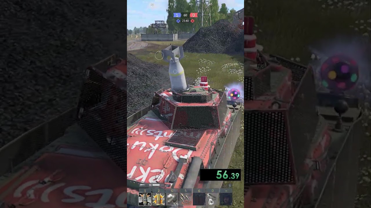 Спидраню килл на случайной наземной технике в War Thunder. Часть 56. Turan I.