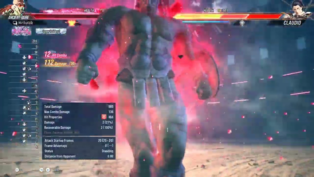 Tekken 8 Fahk Mod - Ancient Ogre (T3 Voice)