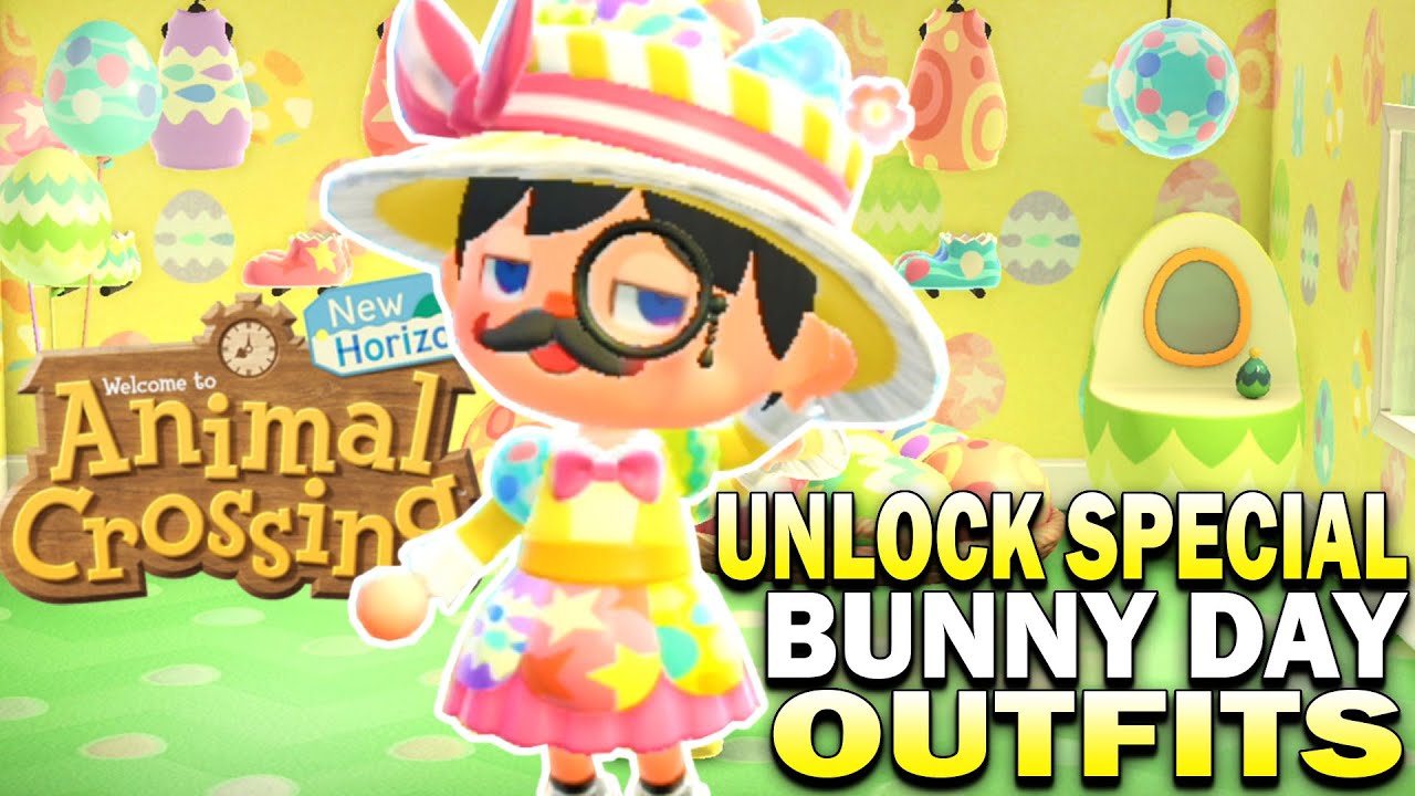 How To Get Every Bunny Day Outfit! Bunny Day Party Dress, Crown & More! Animal Crossing New Horizons