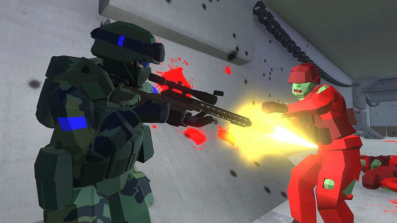 ZOMBIE INFESTED BUNKER BATTLE! - RAVENFIELD NPC Wars #4
