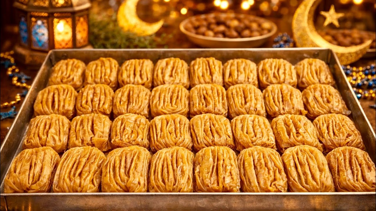بقلاوة تركي بمذاق خيالي 😍 مقرمشة وتدوب في الفم! 😋