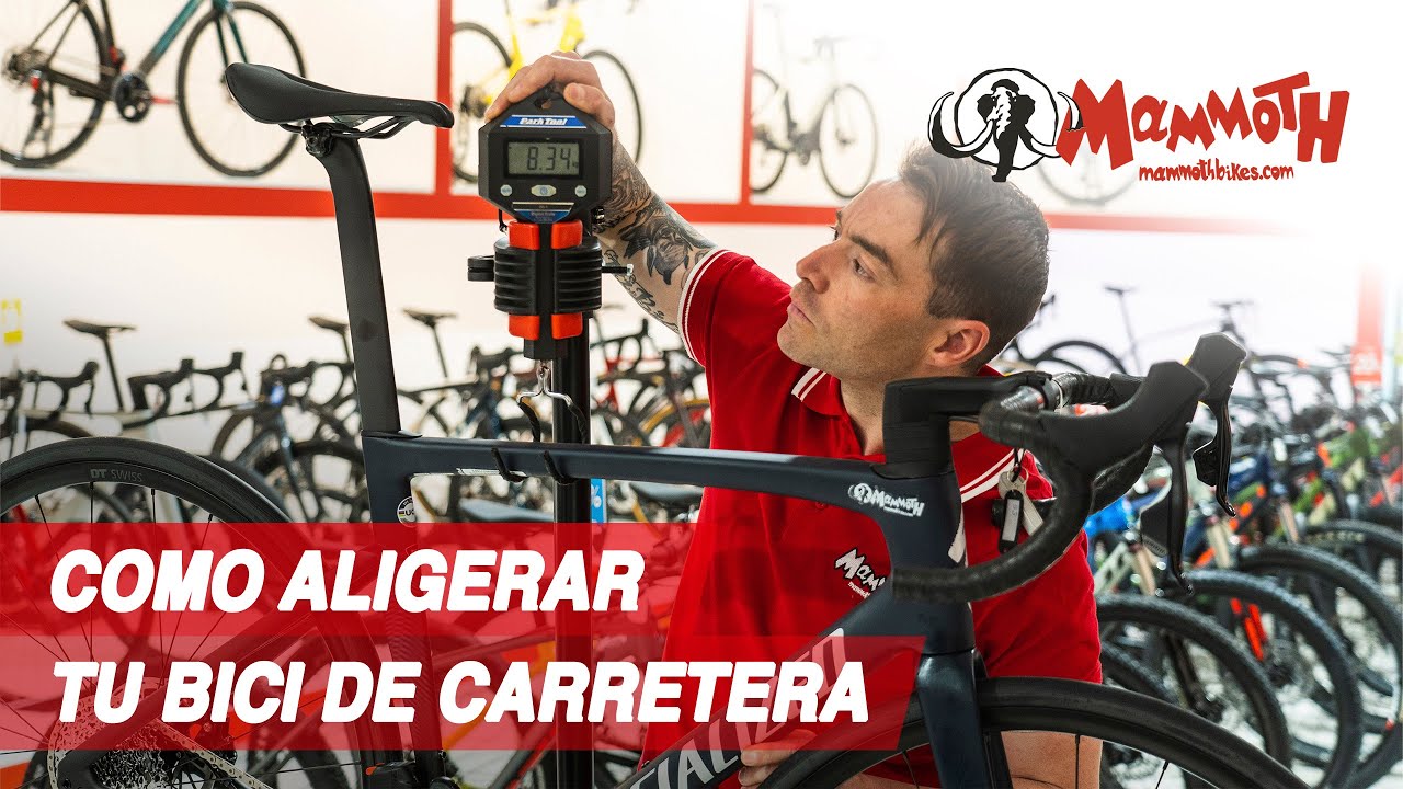 Cómo aligerar la bici de carretera: cambios más aconsejables