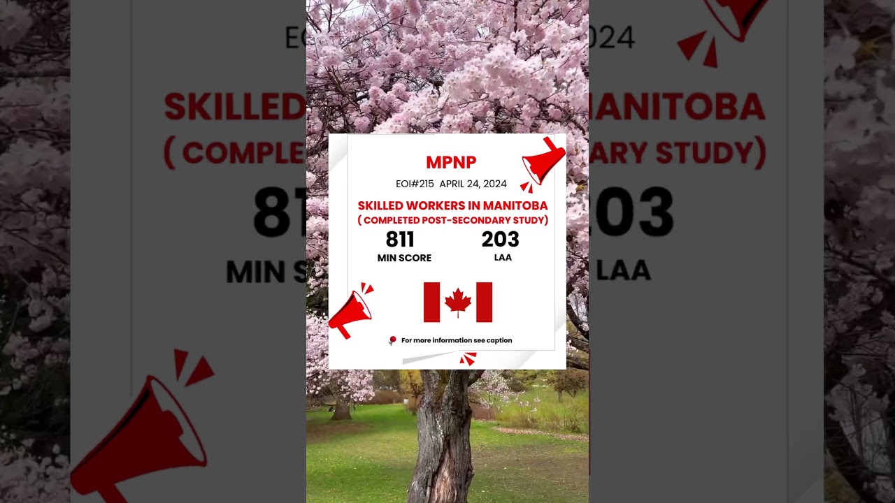 📅Manitoba Provincial Nominee Program (PNP) #canadapr #manitoba
