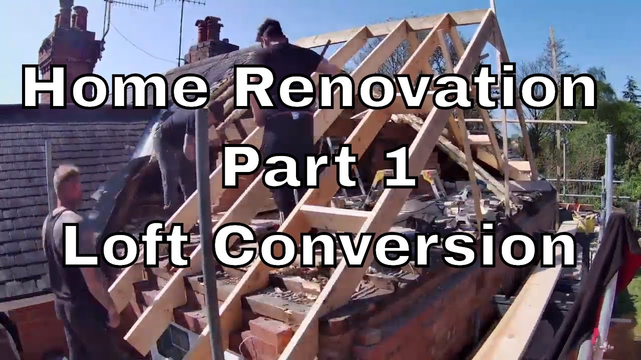 Home Renovation Part 1 - Loft Conversion Timelapse