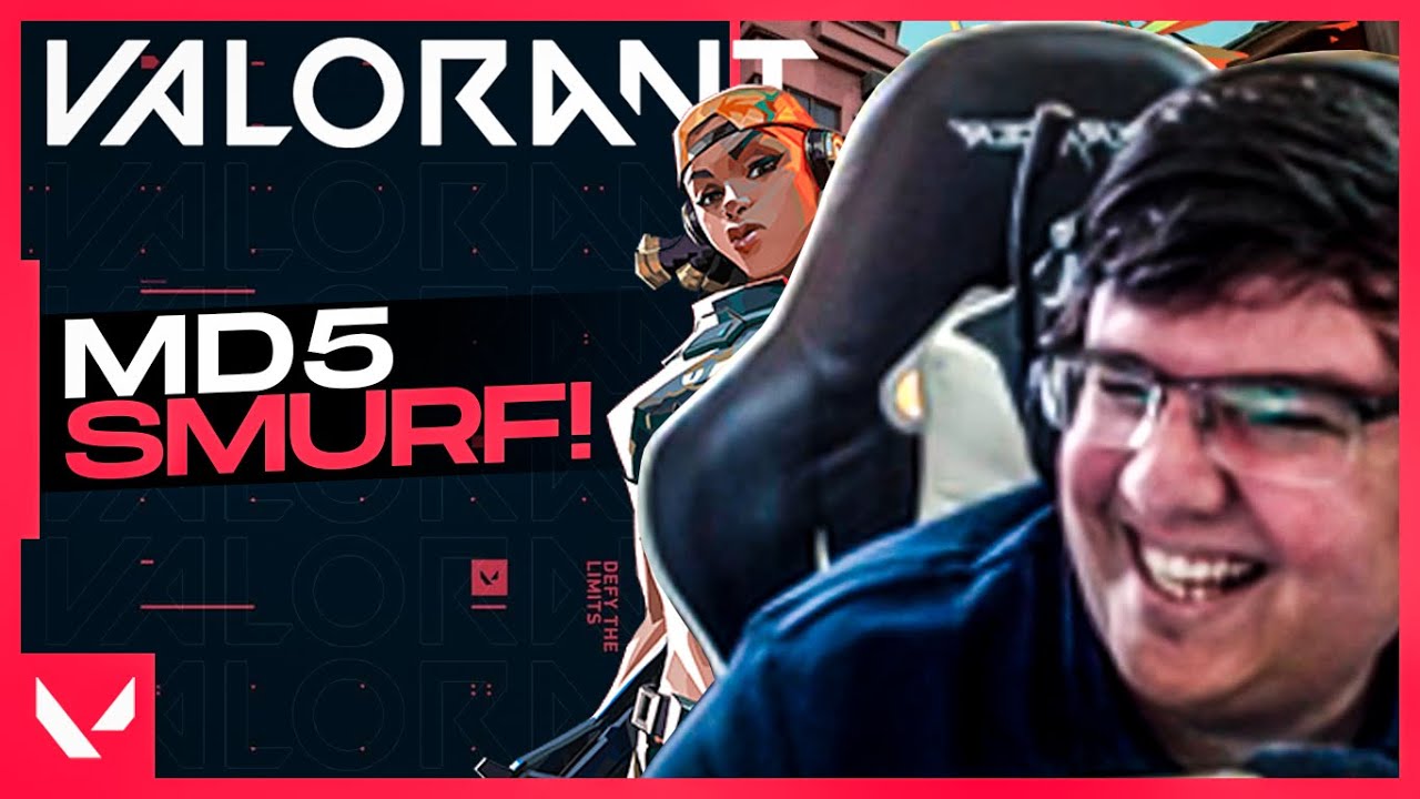 DANDO AULA NAS RANQUEADAS DO VALORANT | MELHOR DE 5 NA SMURF