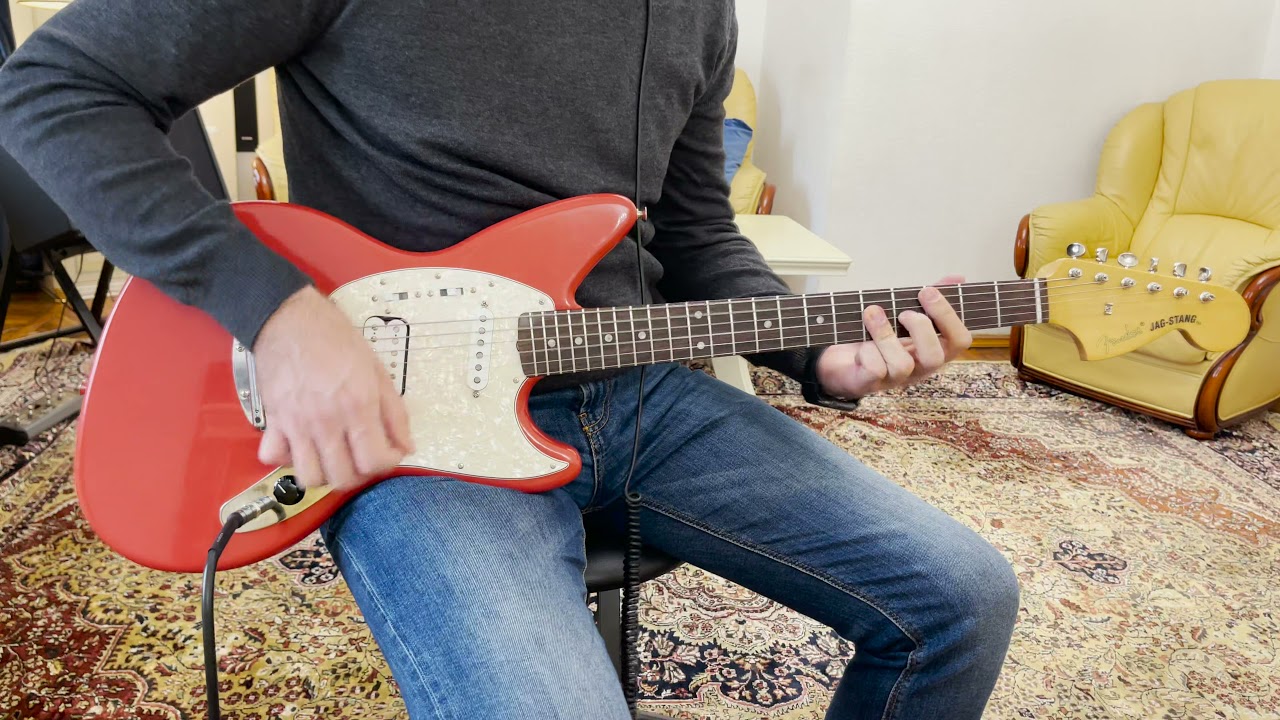 Nirvana - About A Girl, Fender Kurt Cobain Jag-Stang 2021