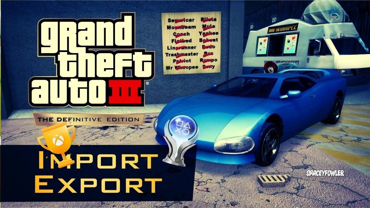 Grand Theft Auto  III: Import/Export Guide [Play Fetch & Pest Control Trophy]