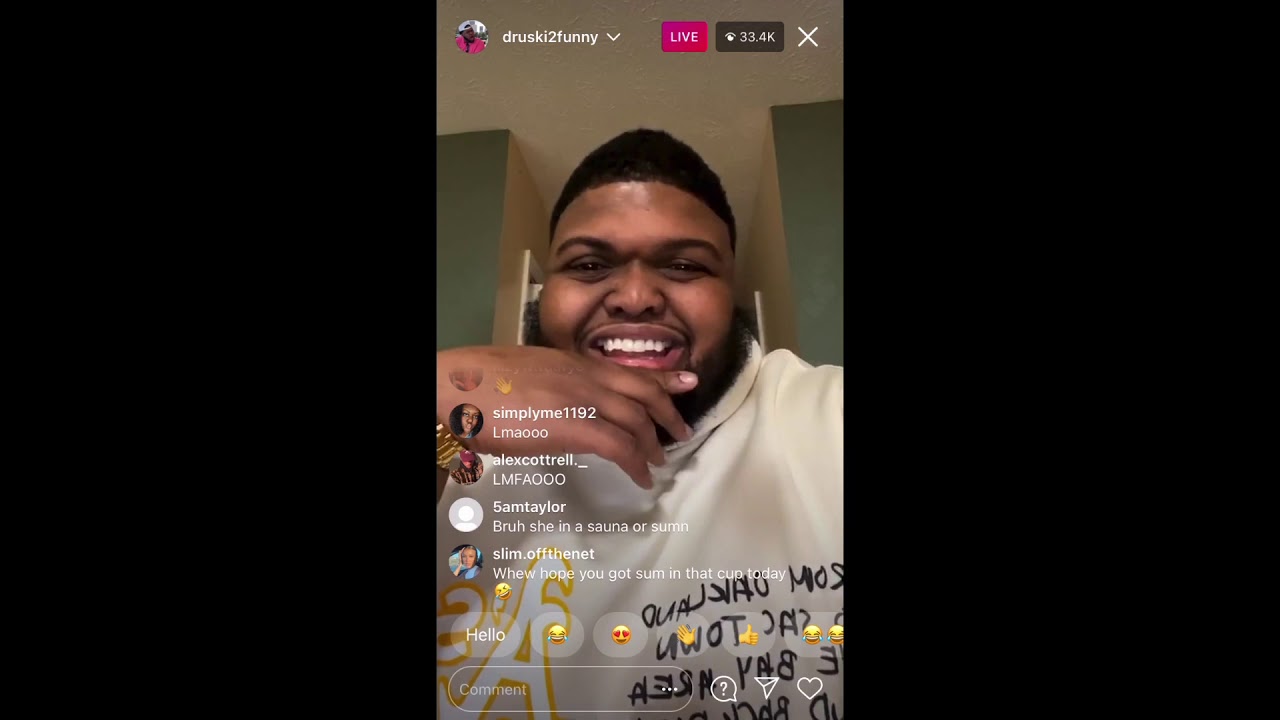 Druski With Pretty Vee, Mustard, Lil Yatchy, Fans And More (Funny) Instagram Live January 25, 2021