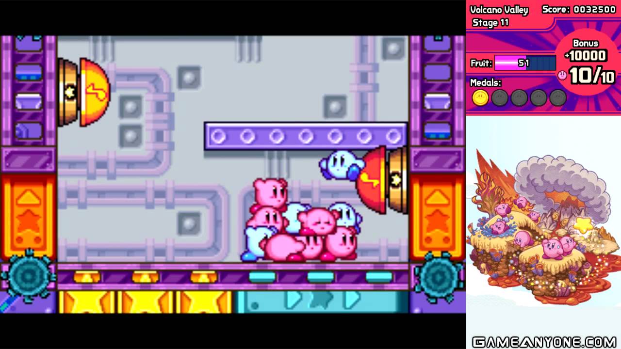 Kirby Mass Attack Walkthrough - Part 45: Stage 4-11