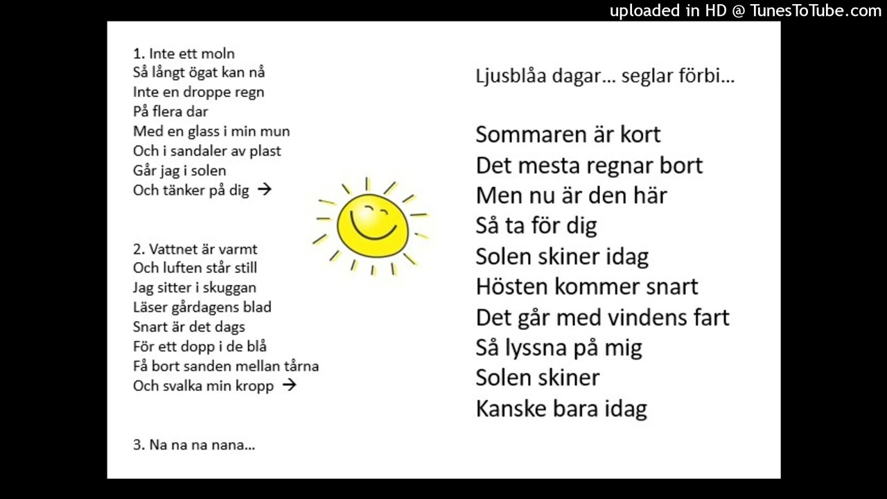 Öva: Sommaren är kort