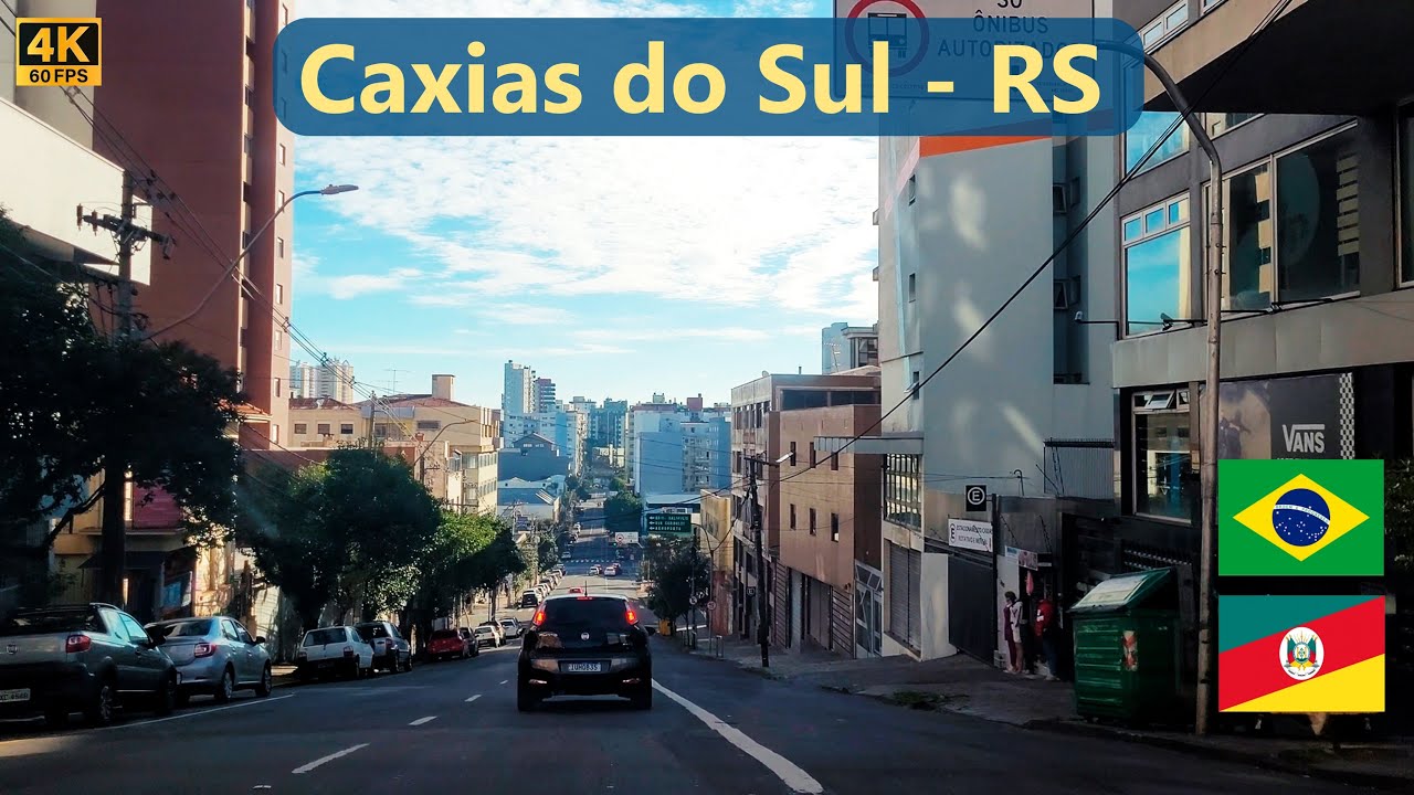 Dirigindo em Caxias do Sul -  RS | Junho 2023 | 4K