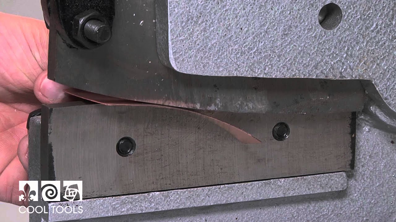 Using a Bench Shear