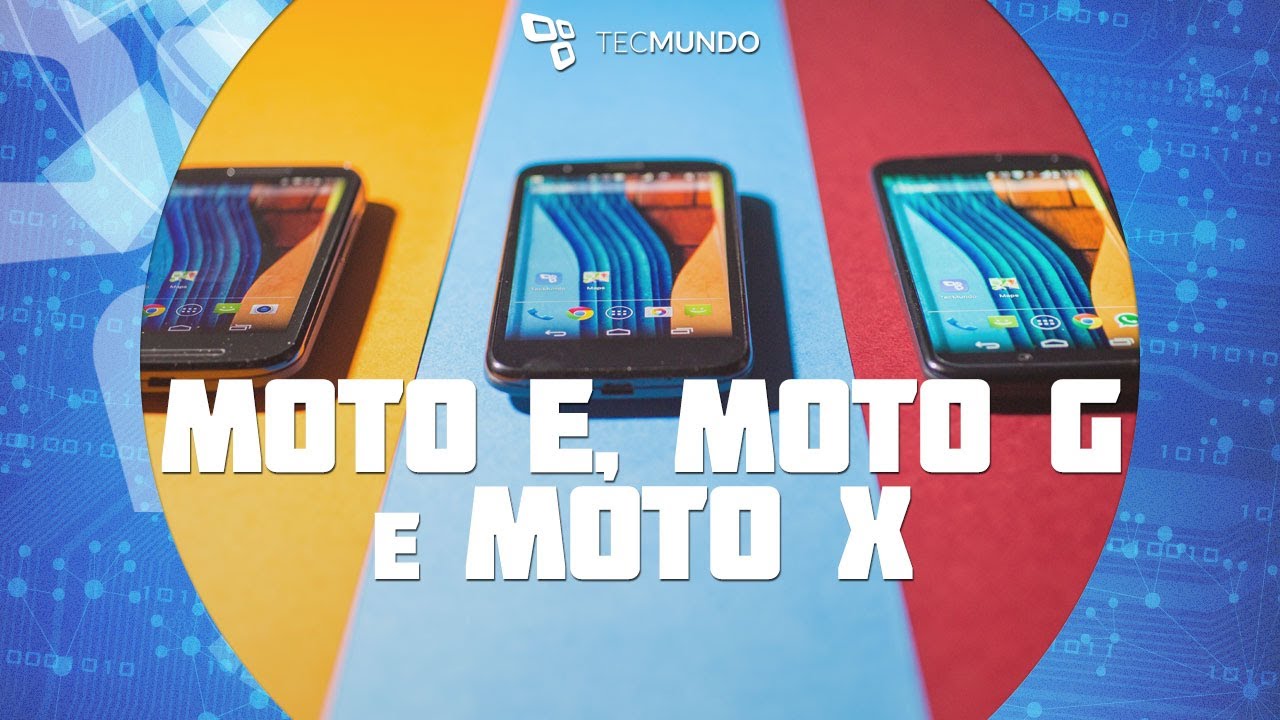 Comparação: as diferenças entre Moto E, Moto G e Moto X - TecMundo