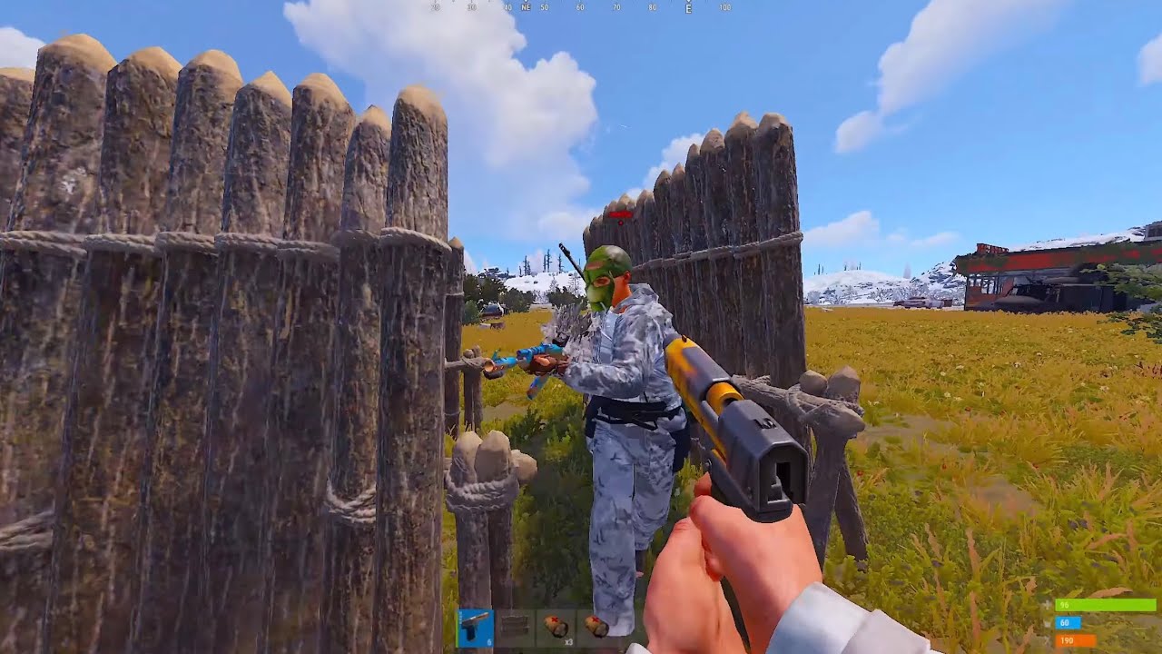 El verdadero Snowball Solo con 4000H en Rust…