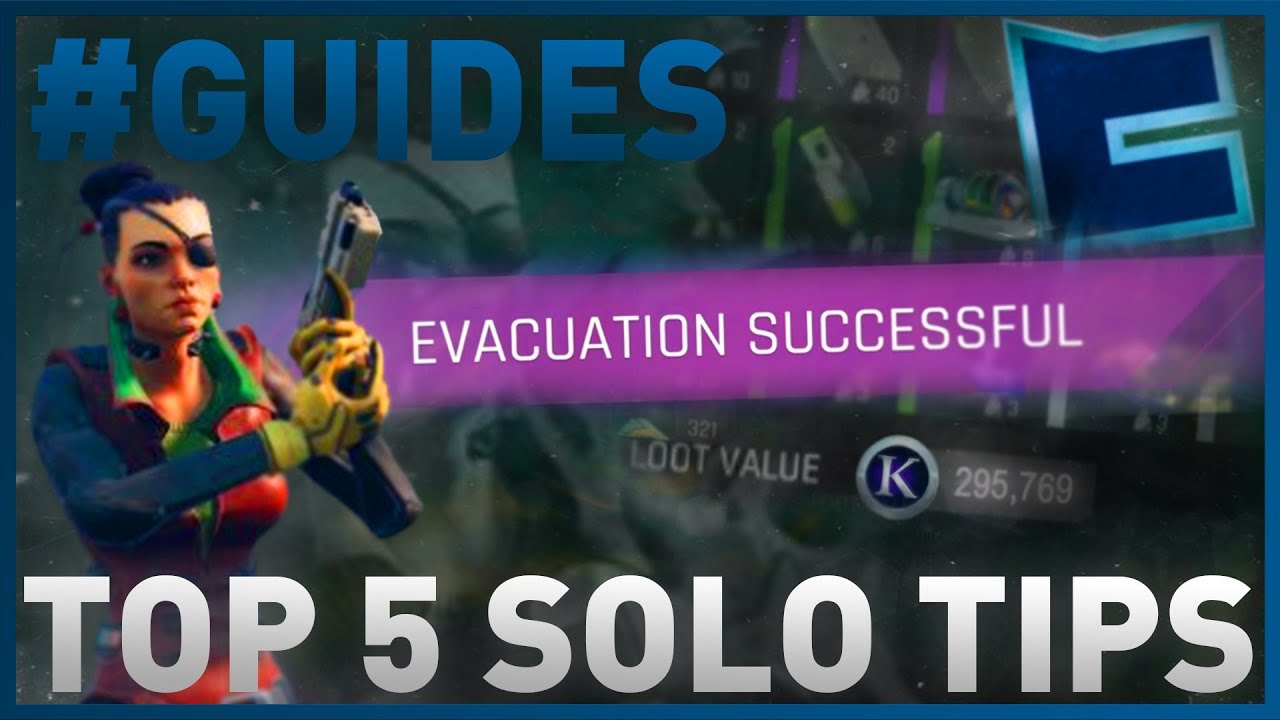 TOP 5 TIPS FOR SOLO PLAYERS (The Cycle: Frontier)