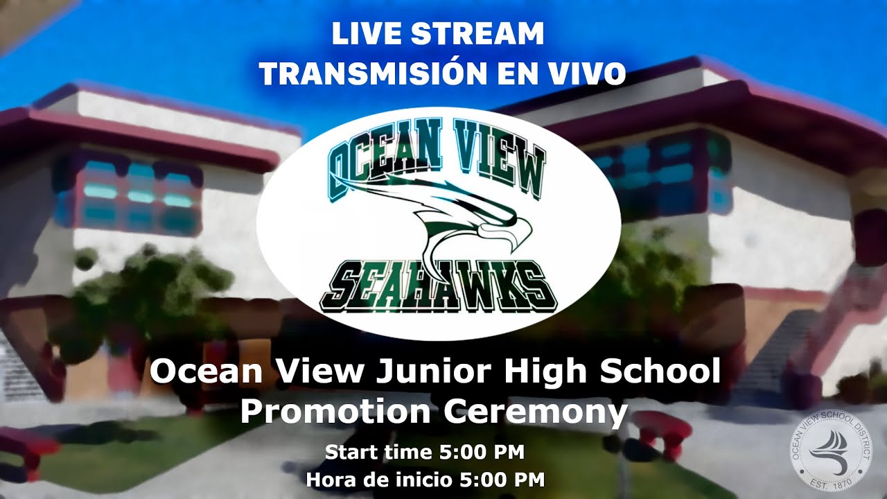 Ocean View Junior High School 2023 Promotion Ceremony