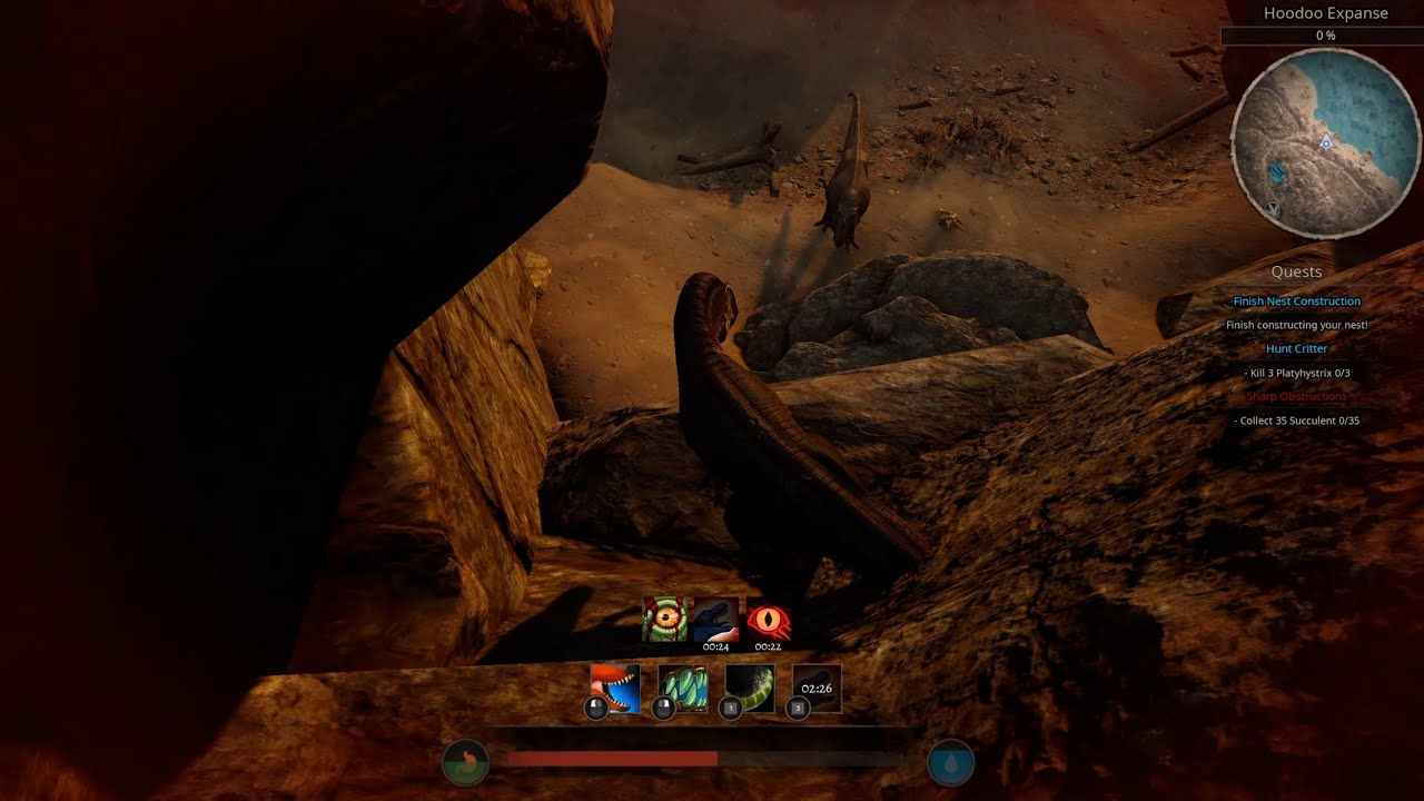 Path of Titans | Daspletosaurus vs. Mixpack (Deinon, 4 Latens, Pachy, TRex) | Cliff To The Rescue
