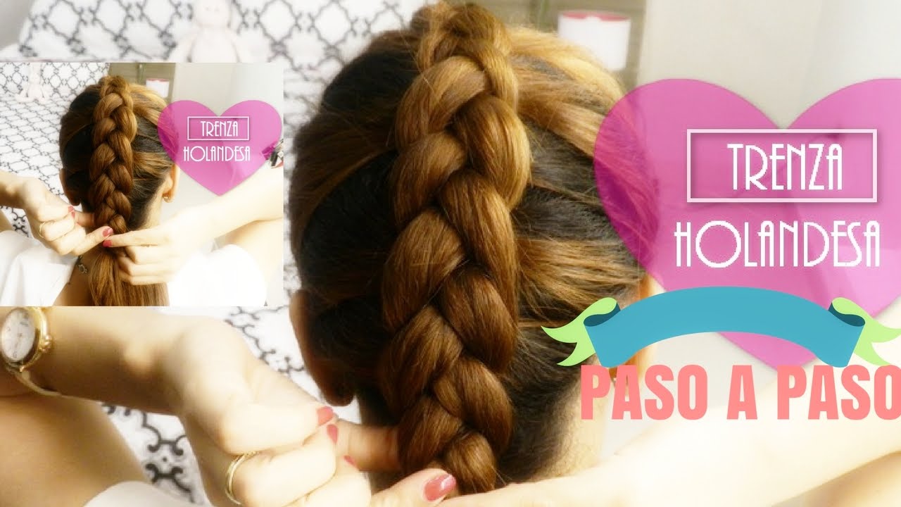 ❤Cómo hacer Trenzas Holandesas❤ TRENZAS para principiantes | YULIE CABEL