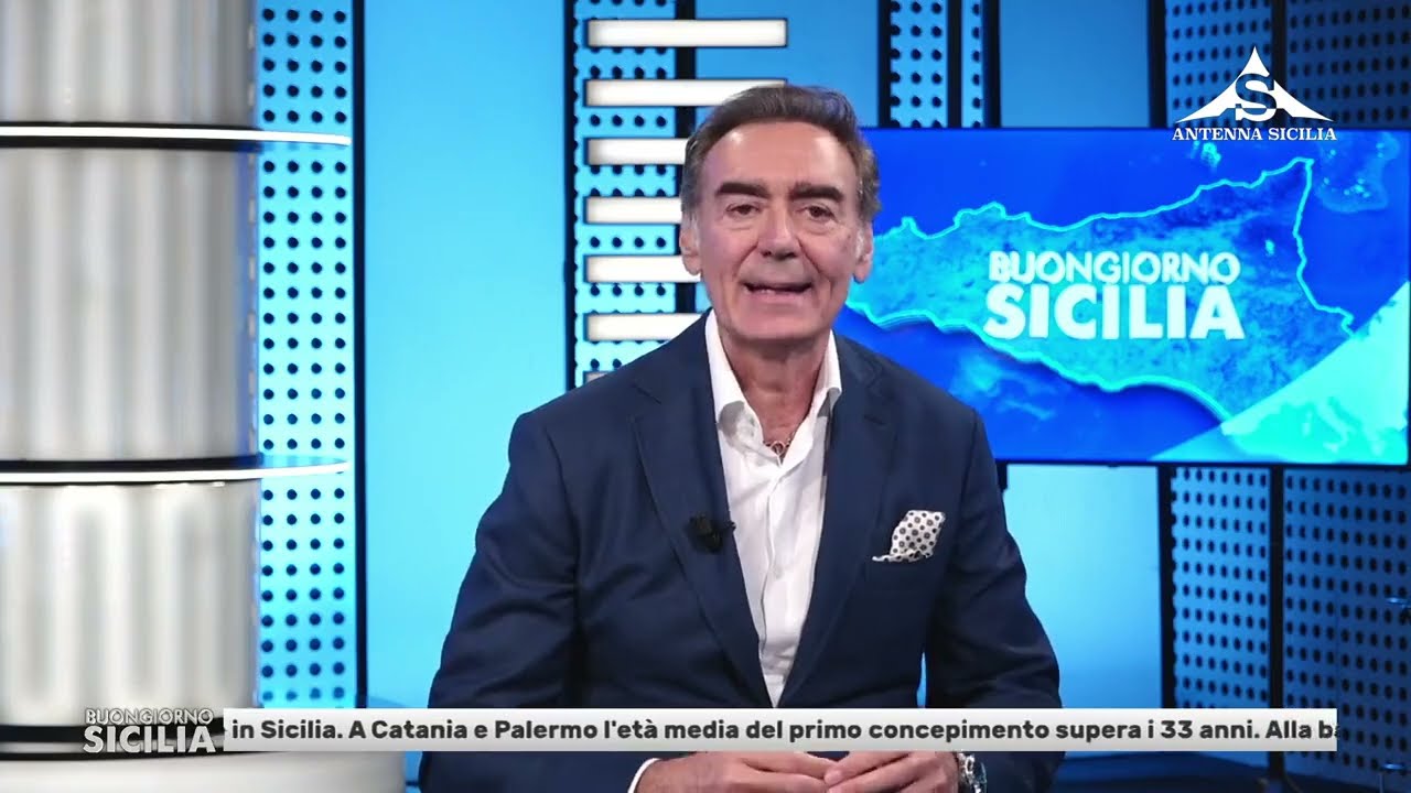 Un Paese che non fa più figli - Intervista al Prof. Falcidia a Buongiorno Sicilia - Antenna Sicilia