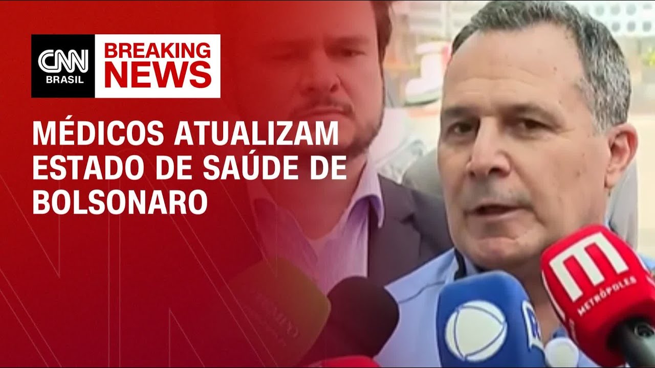 Médicos atualizam estado de saúde de Bolsonaro internado para cirugía de hérnia | CNN 360º
