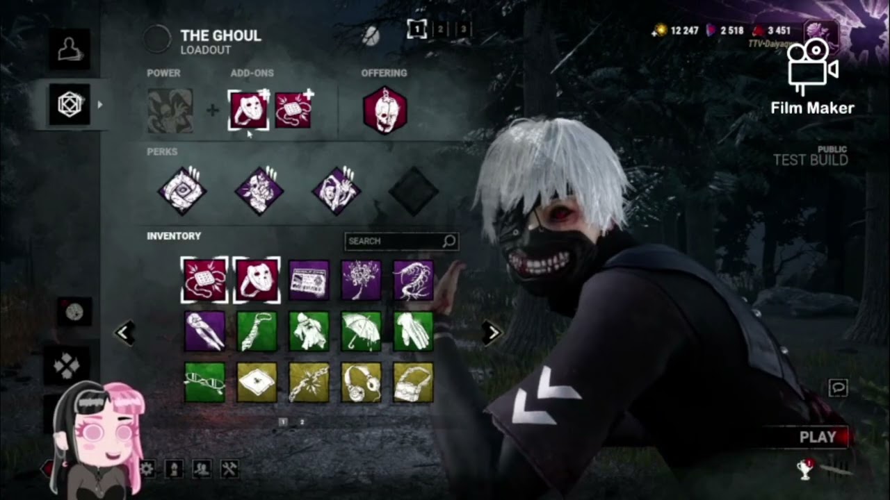 Nowy licencjonowany zabójca The Ghoul Ken Kaneki z Tokyo Ghoul w DbD