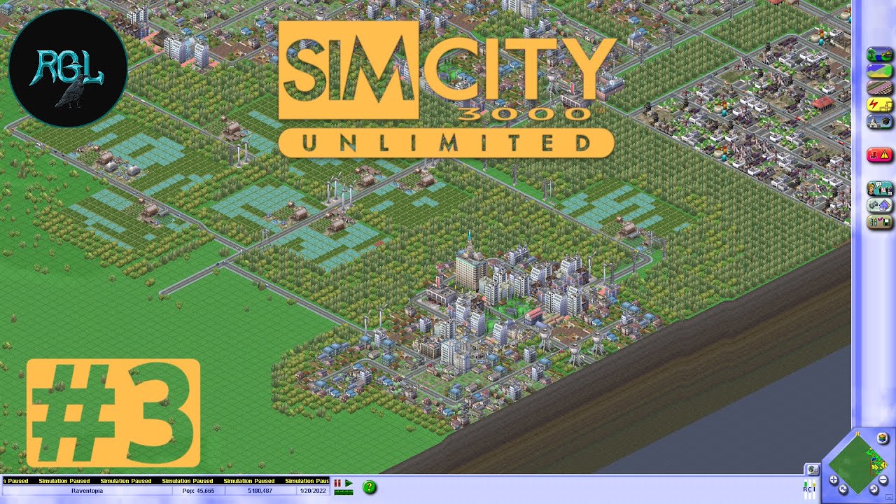 Retro Saturday - Sim City 3000 Unlimited - [EP3] | Raventopia