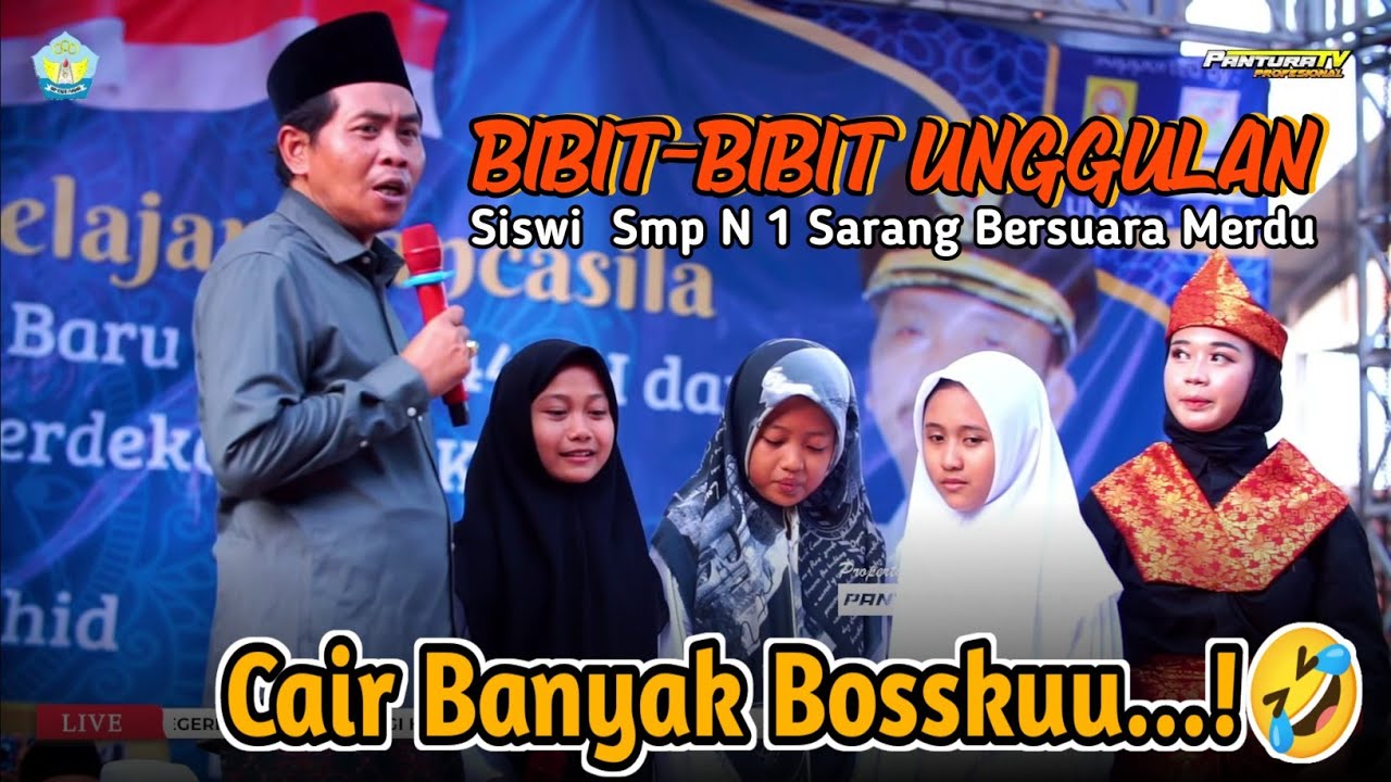 ABAH ANZA TERBARU - CAIR BANYAK, ANWAR ZAID DI SMPN 1 SARANG REMBANG